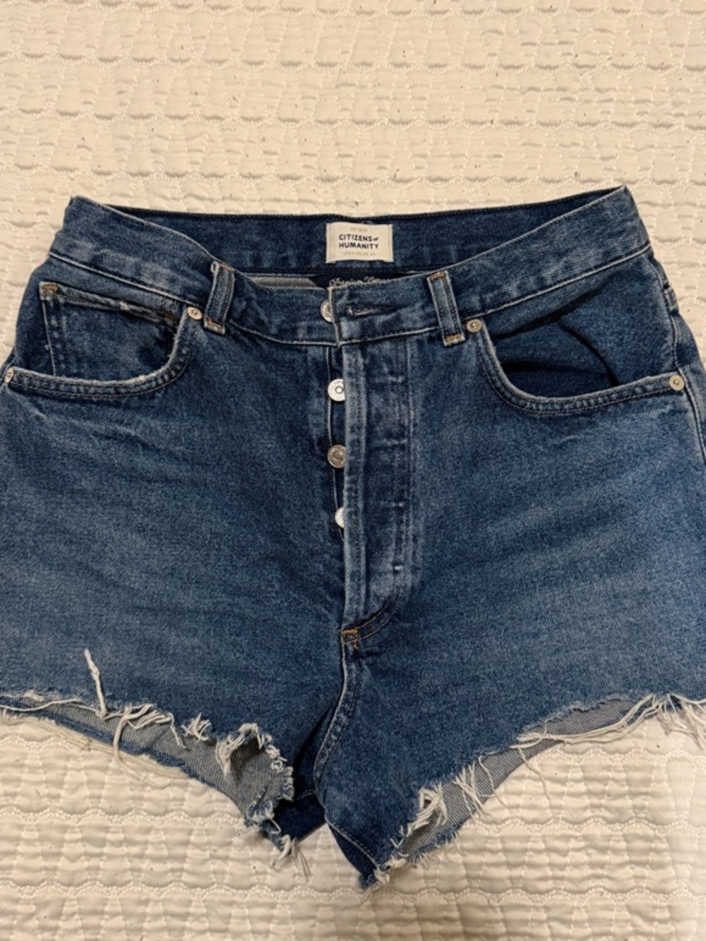 Citizens Of Humanity Cutoff Denim Shorts